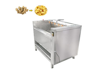 감자 가공 기계장치 HDF1000 직업적인 신선한 생강 껍질을 벗김 기계