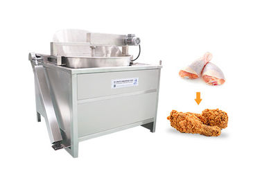 감자 튀김과 튀김 닭 100kg/H 자동적인 프라이팬 기계